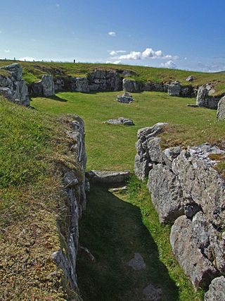 <span class="mw-page-title-main">Stanydale Temple</span> Historic site in Shetland, Scotland