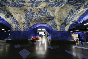 T-Centralen, stazione della metropolitana.