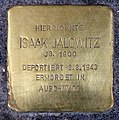 Isaak Jalowitz, Danziger Straße 92, Berlin-Prenzlauer Berg, Deutschland