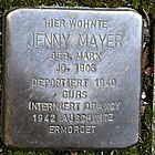 Stolperstein Jenny Mayer