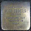 Stolperstein Simon-von-Utrecht-Strasse 66 (Kurt Finkels) in Hamburg-St.  Pauli.JPG