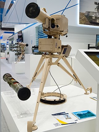 <span class="mw-page-title-main">Skif (anti-tank guided missile)</span> Ukrainian antitank guided missile system, Export version of Stugna-P