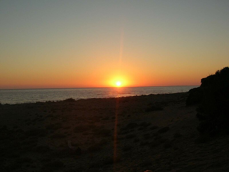 File:Sunset in Greece.jpg