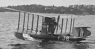 A Supermarine Channel with the Norwegian airline Det Norske Luftfartsrederi in 1920. Supermarine Channel Det Norske Luftfartsrederi.jpg