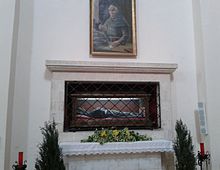 Reliquie del Beato Tommaso da Celano (Chiesa di San Francesco)