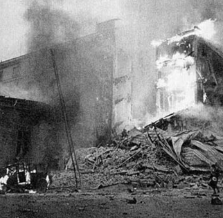 Bombezadeg Helsinki d'an 30 a viz Du 1939, kentañ devezh Brezel ar Goañv.