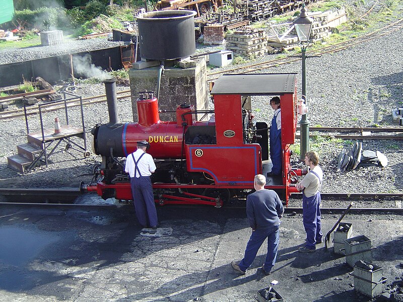 File:Talyllyn Railway No. 6 "Duncan" - 2006-10-21.jpg