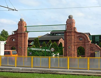 Former Art Nouveau main gate