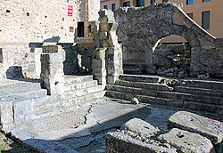 Antico bagno romano nel comune