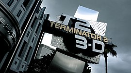 Terminator 2: 3D Battle Across Time's entrance at Universal Studios Orlando