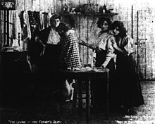 Тесс из д'Эрбервилей, 1913 г., газета scene.jpg