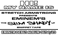 The Slim Shady LP Snippet Tape (promo) (1998) (January 31, 2021)