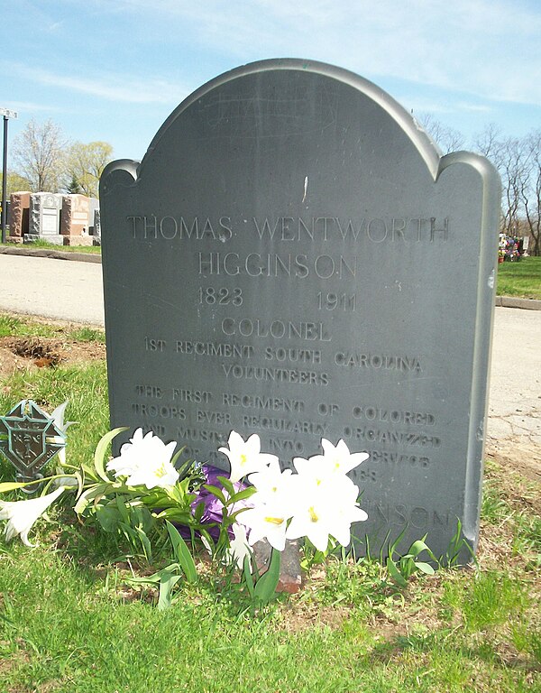 Grave of Thomas Wentworth Higginson