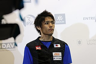 <span class="mw-page-title-main">Tomoa Narasaki</span> Japanese rock climber (born 1996)