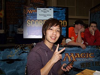 <span class="mw-page-title-main">Tomoharu Saitou</span> Magic: The Gathering player