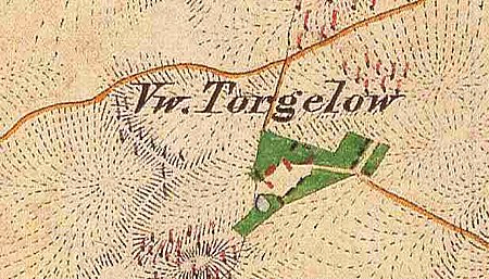 Torgelow Urmesstischblatt 3249 1844