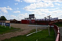 The 'Craven Streat' complex situated on the site of the former South Terrace at Sewell Group Craven Park, Kingston upon Hull.