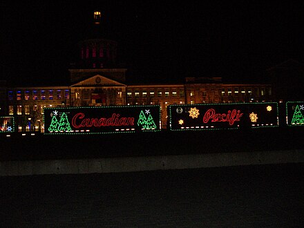 Holiday Train in Montreal, November 2009