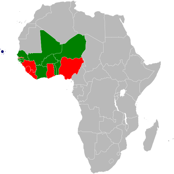 File:UEMOA and Eco in ECOWAS.svg