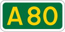 A80 road