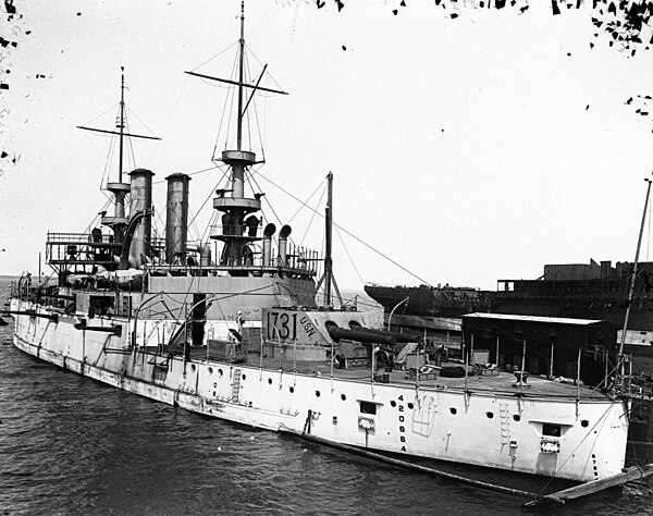 Illinois in 1901 after sea trial
