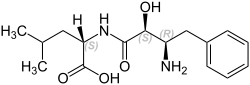 Ubenimex structural formula