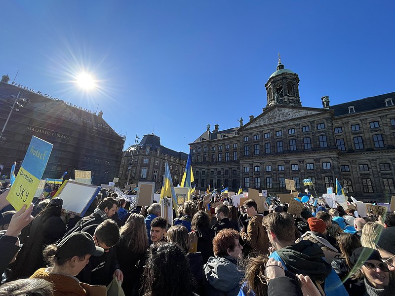 File:Ukraine protest Amsterdam 27 february 2022.jpg