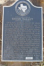 Vignette pour Union Valley (comté de Hunt, Texas)