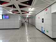 14號線車站東側的未開放區域（2023年10月）