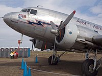 Самолёт Douglas DC-3 в ливрее Ansett Airways