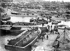 Cape Helles during the Gallipoli Campaign