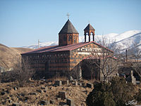 Gharakilisan Jumaläidin kirkko ("musta kirkko").