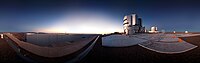 360-degree panoramic projection of the VLT survey telescope Very Large Telescope Ready for Action (ESO).jpg