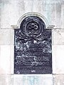 Plaque on Victoria Moument, Liverpool