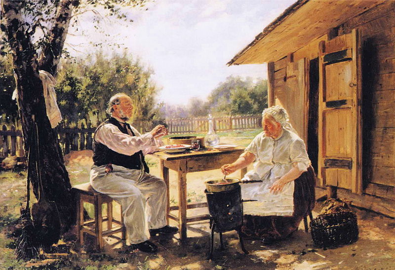 File:Vladimir Makovsky - Making Jam.JPG