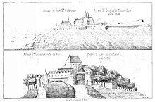 Owner from 1069: Abbaye Sainte-Catherine du Mont, or Abbey of the Holy Trinity and Saint Katherine, at Rouen in Normandy. Vues abbaye Sainte-Catherine.jpg