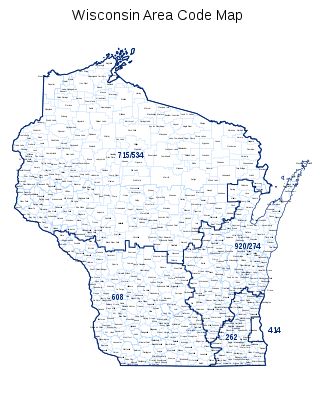 <span class="mw-page-title-main">Area code 262</span> Area code for southeastern Wisconsin, United States