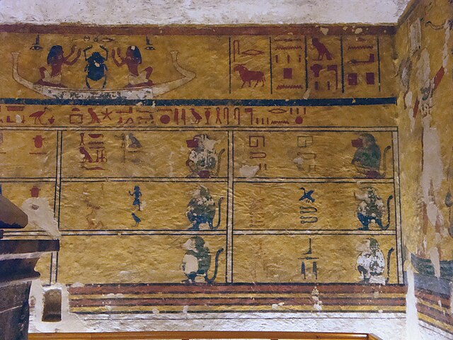 A section of wall decoration in WV23