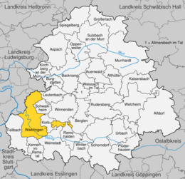 Waiblingen - Localizazion