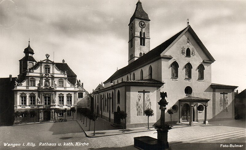 File:Wangen town hall and church.jpg