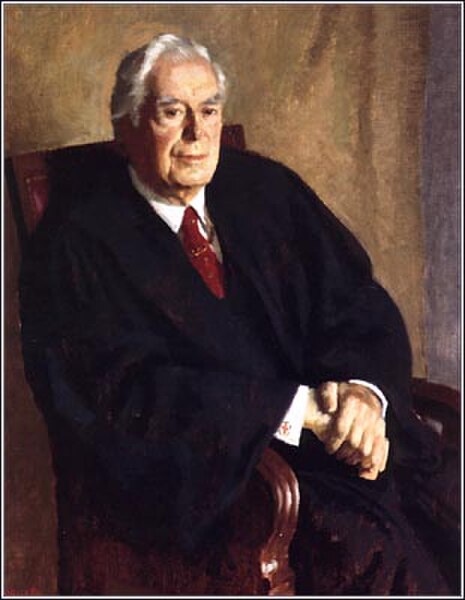 Official portrait of Warren Burger