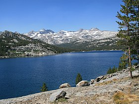 Waugh Lake (reservoir) N of Agnew Pass