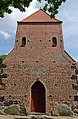 Westenbrügge Kirche Turm von Westen