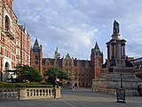 English: Royal College of Music seen from Royal Albert Hall