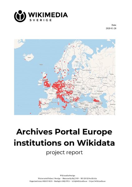 File:Wikimedia Sverige Archives Portal Europe report.pdf