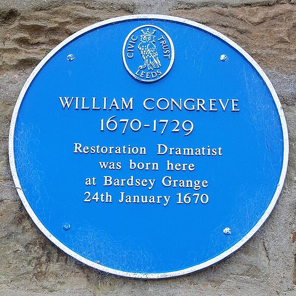 File:William Congreve Blue Plaque.jpg