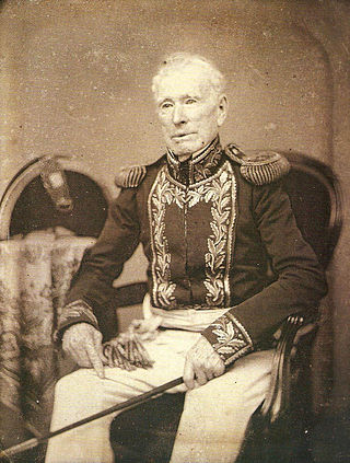 <span class="mw-page-title-main">William Brown (admiral)</span> Irish-Argentine admiral (1777–1857)