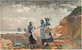 Winslow Homer - Three Fisher Girls, Tynemouth (1881).jpg