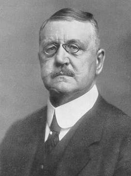 Wolfgang Kapp, the leader of the Putsch