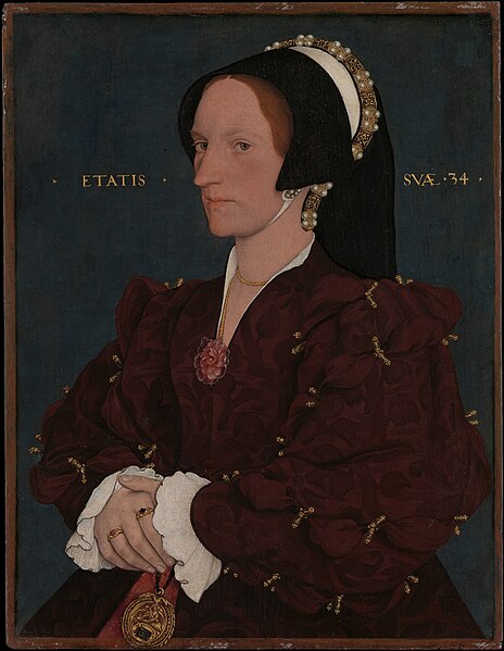 File:Workshop of Hans Holbein the Younger - Portrait of Margaret Wyatt, Lady Lee (1540).jpg